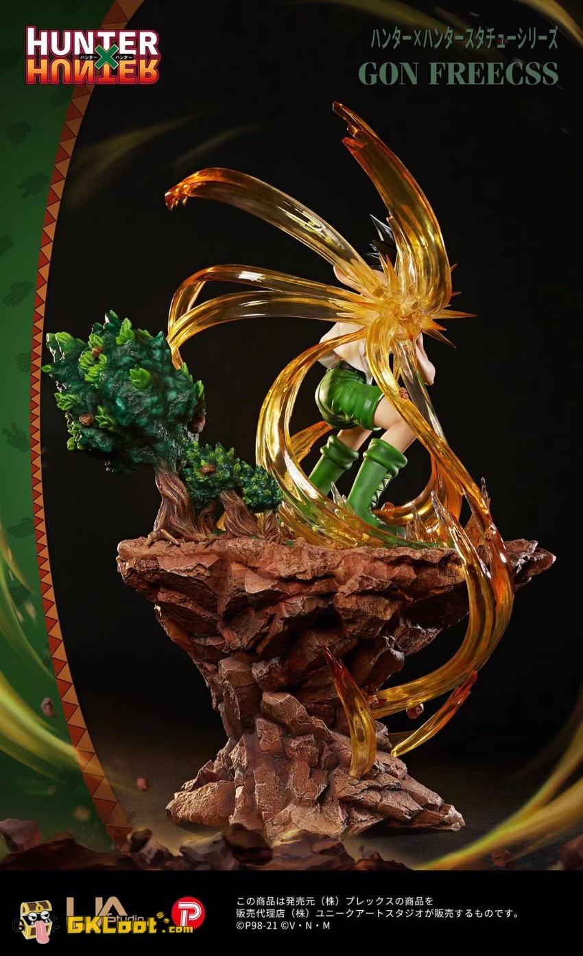 Unique Art Studio 1/6 Hunter × Hunter Licensed Gon Freecss Statue - View 4 Unique Art Studio 1/6 Hunter × Hunter Licensed Gon Freecss Statue - View 4