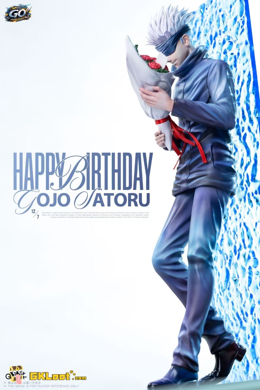 Go Figure Studio 1/6 Jujutsu Kaisen Satoru Gojo Statue - View 6 Go Figure Studio 1/6 Jujutsu Kaisen Satoru Gojo Statue - View 6
