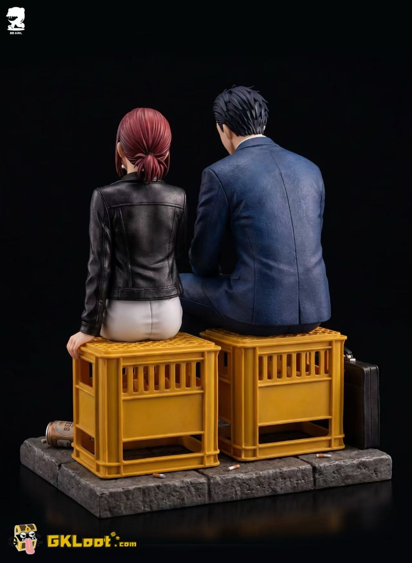 BB Girl Studio 1/6 Smoking Behind the Supermarket with You Sasaki & Yamada Statue - View 6 BB Girl Studio 1/6 Smoking Behind the Supermarket with You Sasaki & Yamada Statue - View 6