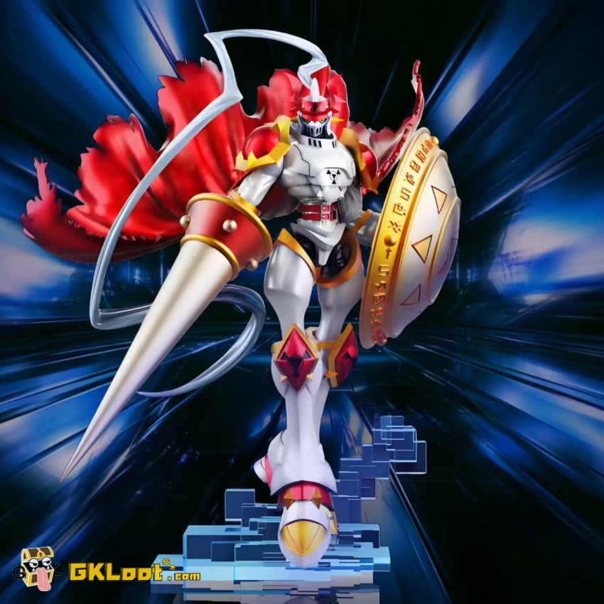 Yun Jing Studio Digimon Dukemon Statue - View 1 Yun Jing Studio Digimon Dukemon Statue - View 1