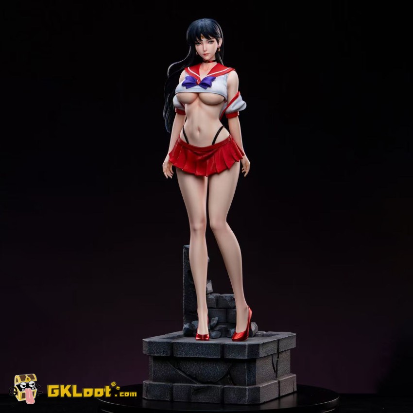 MSN Studio Sailor Moon Hino Rei Statue - View 1 MSN Studio Sailor Moon Hino Rei Statue - View 1