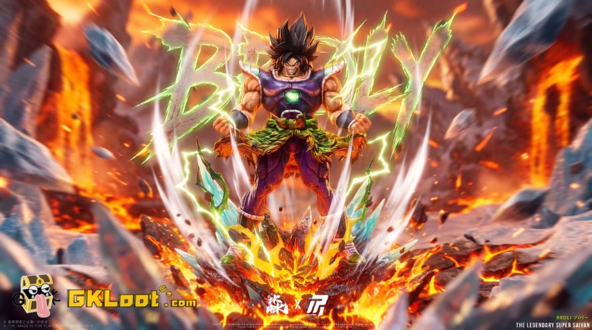 Miao & TOP1 Studio Dragon Ball Broly Statue - View 4 Miao & TOP1 Studio Dragon Ball Broly Statue - View 4