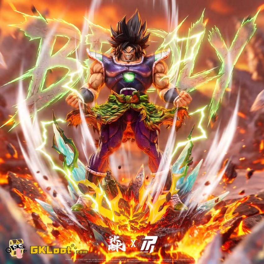 Miao & TOP1 Studio Dragon Ball Broly Statue - View 1 Miao & TOP1 Studio Dragon Ball Broly Statue - View 1