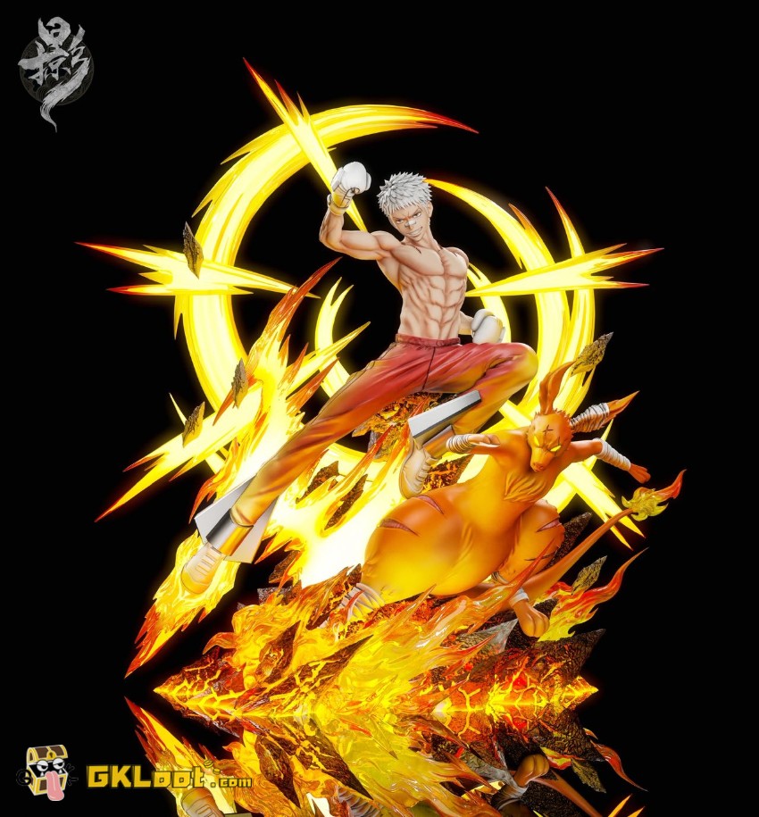 Lue Ying Studio Katekyo Hitman Reborn Ryohei Sasagawa Statue w/ LED - View 7 Lue Ying Studio Katekyo Hitman Reborn Ryohei Sasagawa Statue w/ LED - View 7