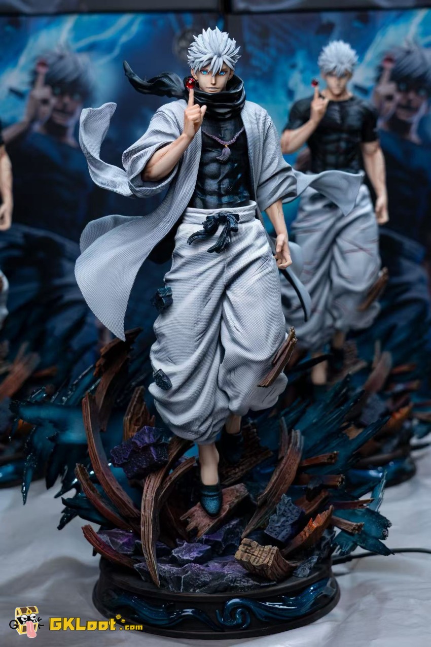 JJking Studio 1/6 Jujutsu Kaisen Satoru Gojo Statue - View 5 JJking Studio 1/6 Jujutsu Kaisen Satoru Gojo Statue - View 5