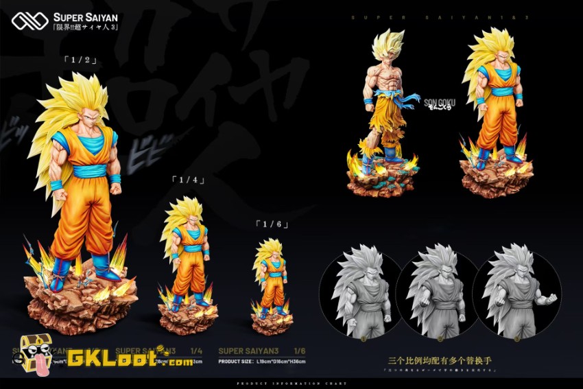 Infinite Studio Dragon Ball Son Goku Statue - View 1 Infinite Studio Dragon Ball Son Goku Statue - View 1