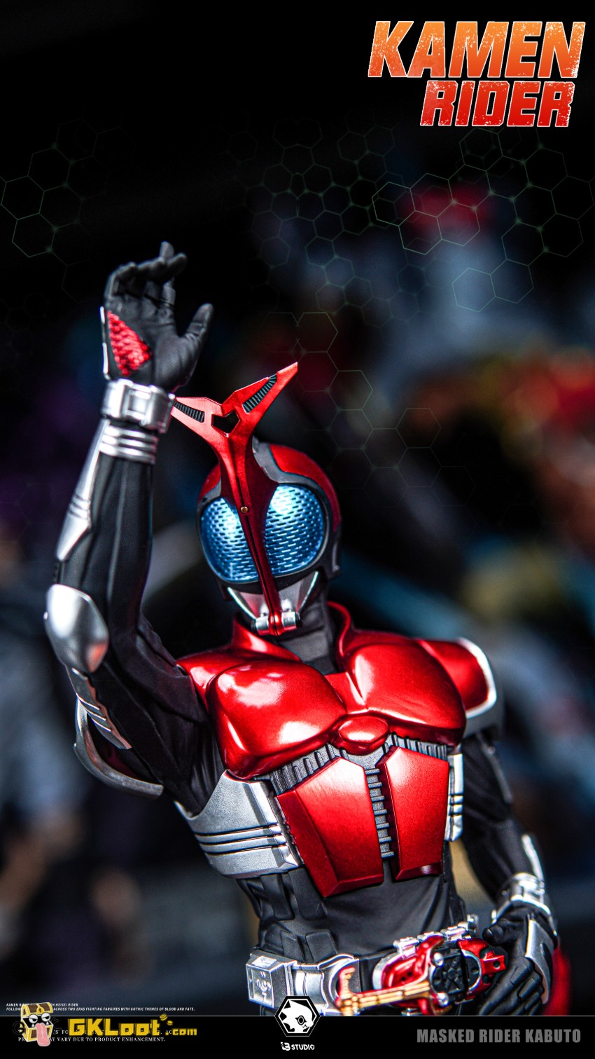 LB Studio Kamen Rider Kabuto Rider Form Statue - View 6 LB Studio Kamen Rider Kabuto Rider Form Statue - View 6