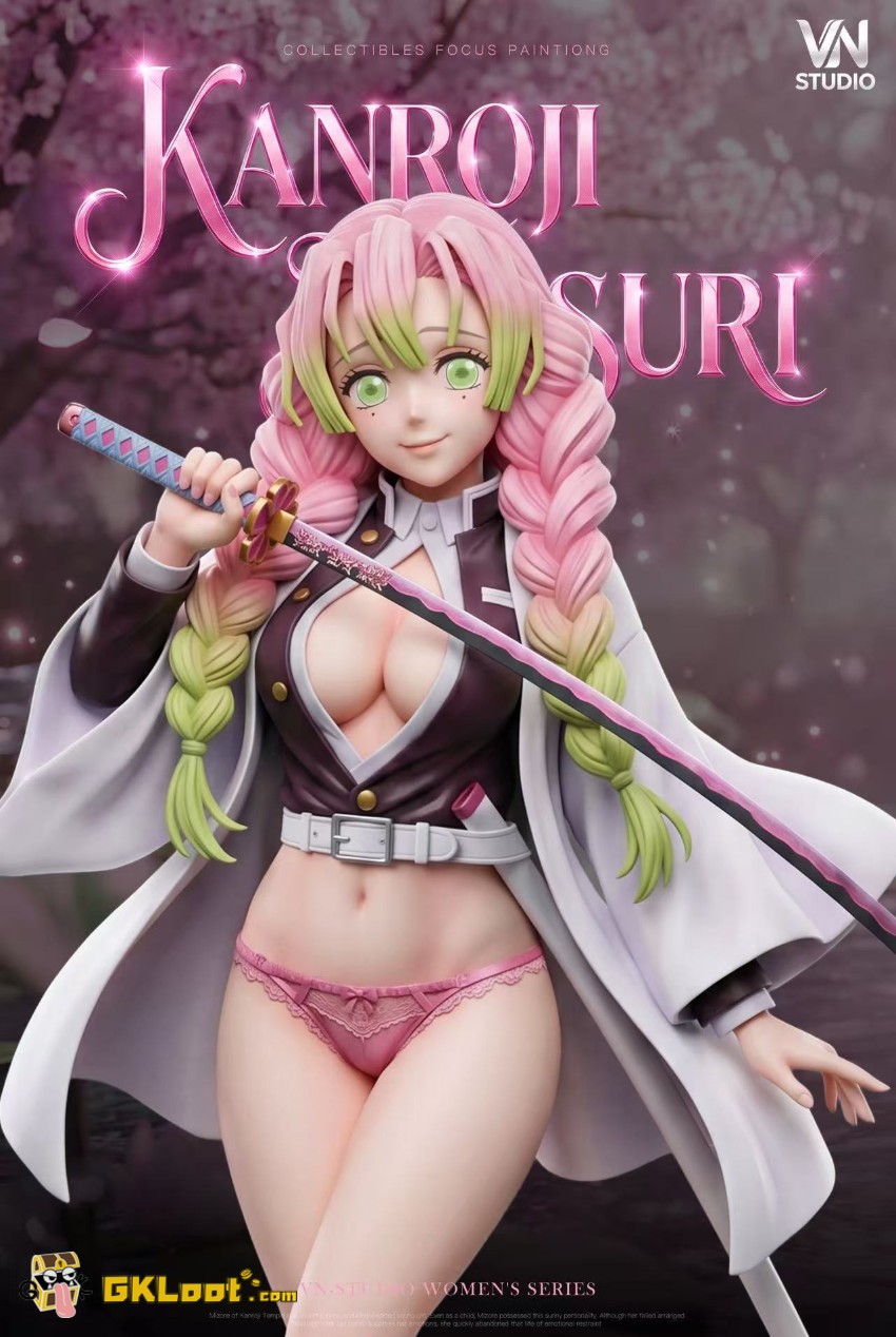 VN Studio 1/6 Demon Slayer Mitsuri Kanroji Statue - View 5 VN Studio 1/6 Demon Slayer Mitsuri Kanroji Statue - View 5