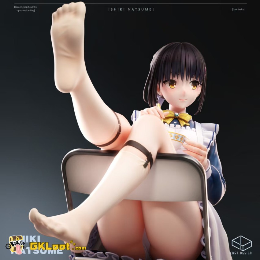 Cast Design Studio 1/6 Cafe Stella and the Reaper's Butterfly Shiki Natsume Statue - View 2 Cast Design Studio 1/6 Cafe Stella and the Reaper's Butterfly Shiki Natsume Statue - View 2