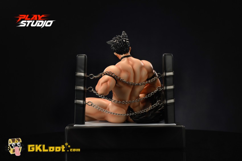 Play Studio 1/6 Orginal Fighter Black Statue - View 8 Play Studio 1/6 Orginal Fighter Black Statue - View 8