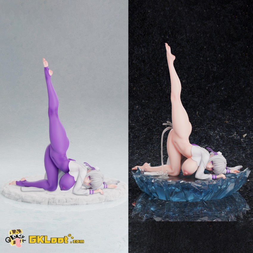 Crown Studio 1/6 Re:Zero - Starting Life in Another World Emilia Statue - View 1 Crown Studio 1/6 Re:Zero - Starting Life in Another World Emilia Statue - View 1