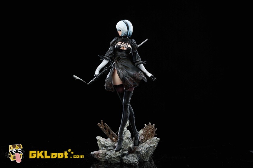Imagination Studio 1/6 NieR:Automata YoRHa No. 2 Type B Statue - View 9 Imagination Studio 1/6 NieR:Automata YoRHa No. 2 Type B Statue - View 9