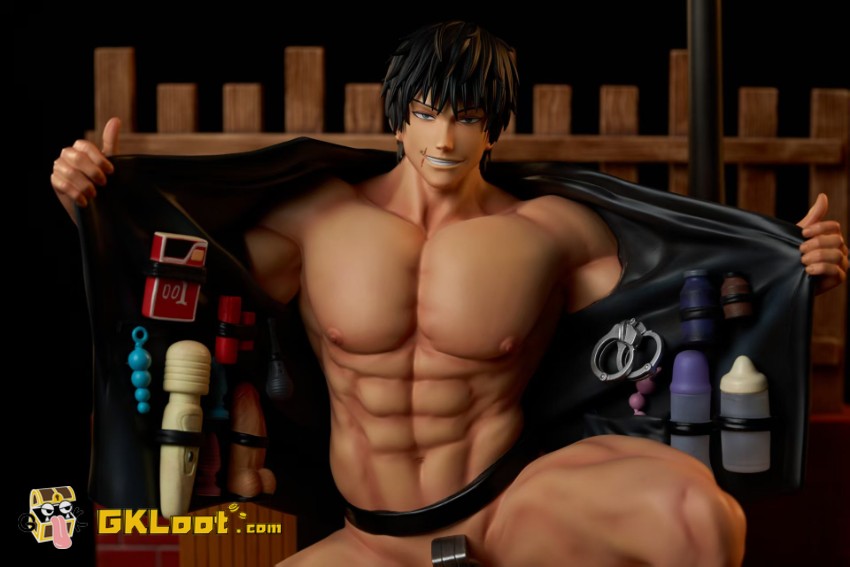 BDSM Studio 1/6 Jujutsu Kaisen Fushiguro Toji Statue w/ LED - View 2 BDSM Studio 1/6 Jujutsu Kaisen Fushiguro Toji Statue w/ LED - View 2