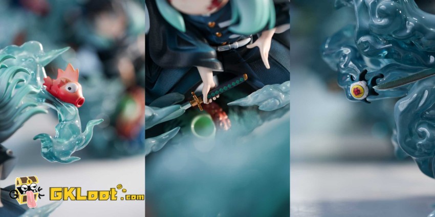 ZH Studio Spy × Family Anya Forger Cosplay Tokitou Muichirou Statue - View 1 ZH Studio Spy × Family Anya Forger Cosplay Tokitou Muichirou Statue - View 1