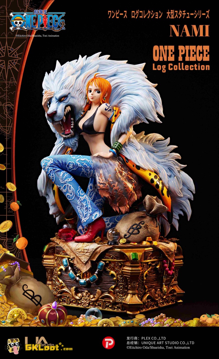 Unique Art Studio 1/6 One Piece Licensed Nami Statue - View 8 Unique Art Studio 1/6 One Piece Licensed Nami Statue - View 8