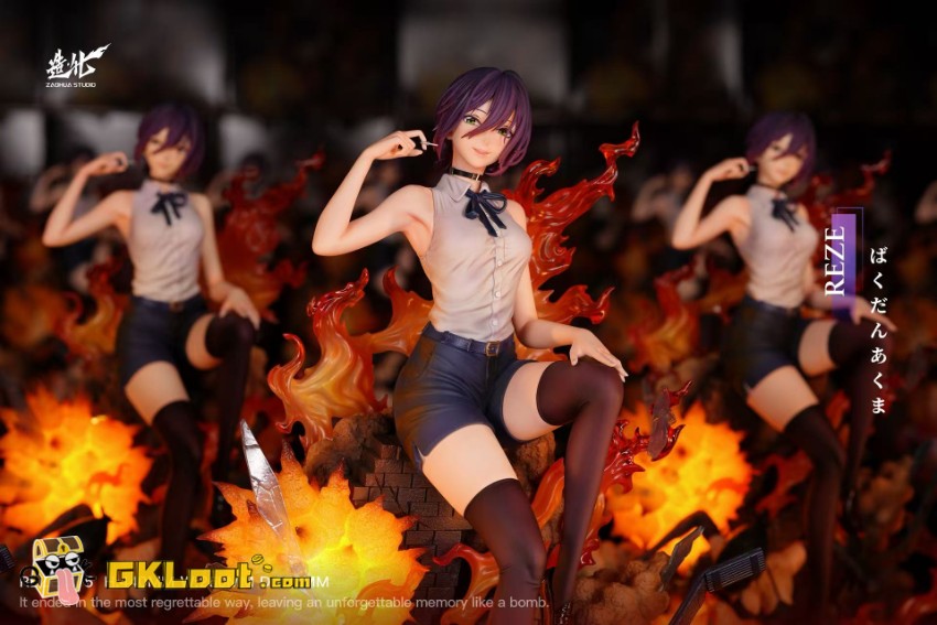 ZaoHua Studio 1/5 Chainsaw Man Reze Statue - View 4 ZaoHua Studio 1/5 Chainsaw Man Reze Statue - View 4