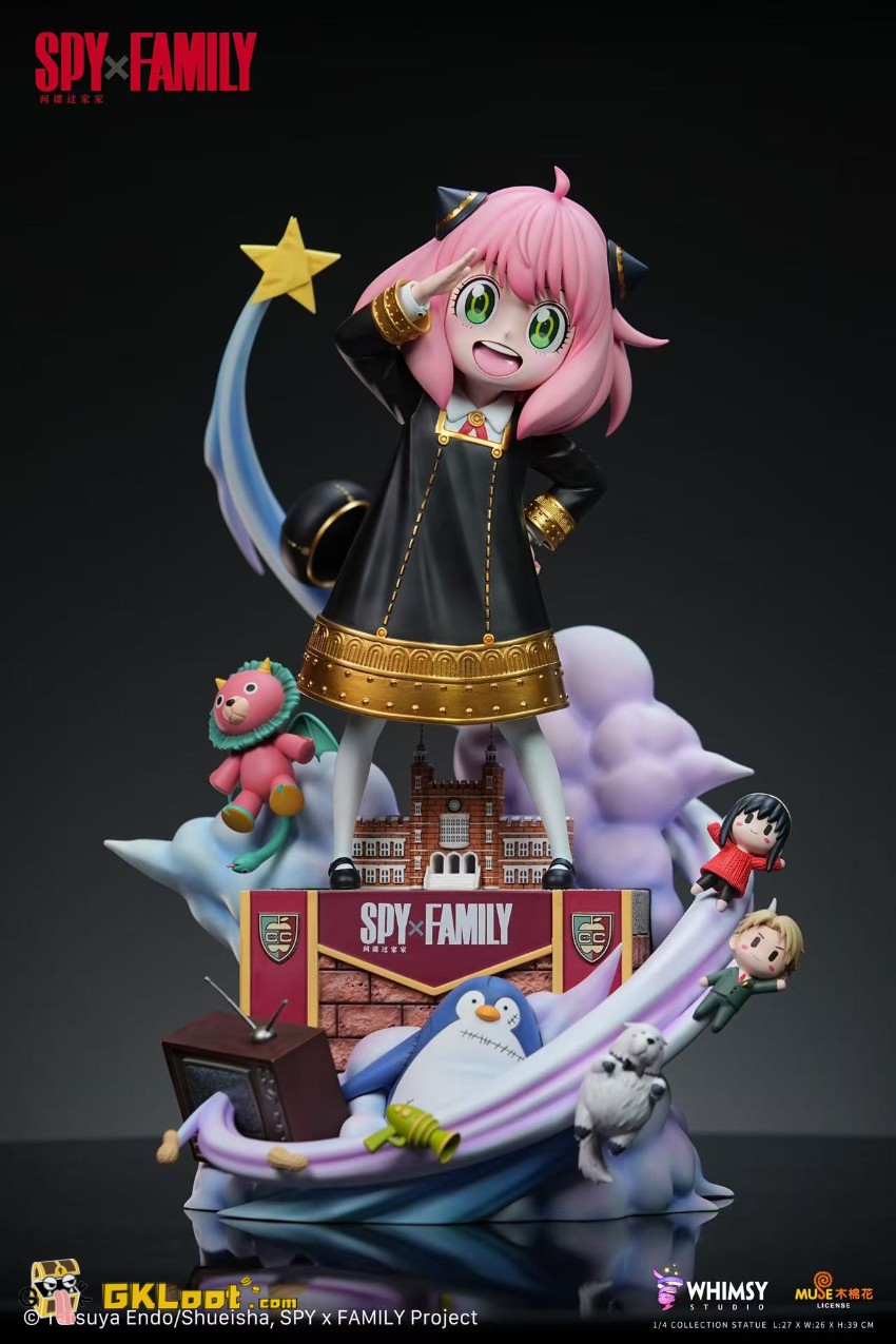 WHIMSY Studio 1/4 Spy × Family Anya Forger Statue - View 1 WHIMSY Studio 1/4 Spy × Family Anya Forger Statue - View 1