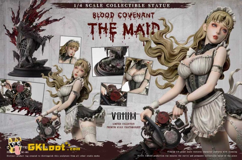 Votum Studio 1/4 Original Blood Pact: Maid Statue - View 3 Votum Studio 1/4 Original Blood Pact: Maid Statue - View 3