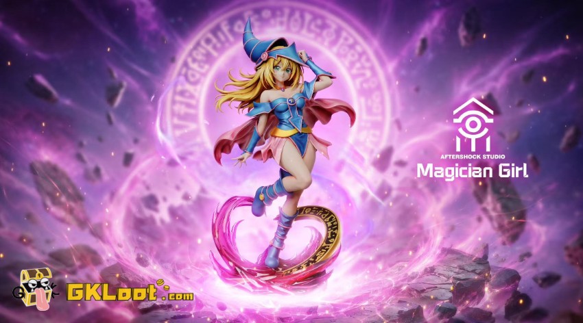 AfterShock Studio Yu-Gi-Oh! Dark Magician Girl Statue - View 8 AfterShock Studio Yu-Gi-Oh! Dark Magician Girl Statue - View 8