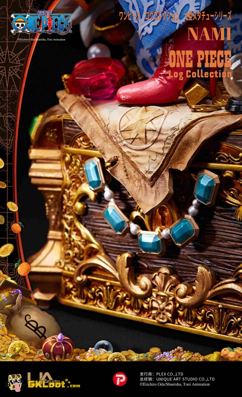 Unique Art Studio 1/6 One Piece Licensed Nami Statue - View 2 Unique Art Studio 1/6 One Piece Licensed Nami Statue - View 2