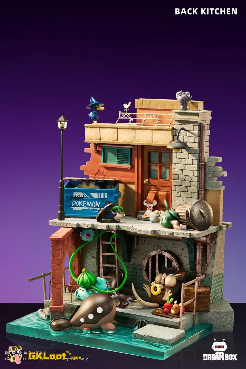 Dream Box Studio 1/20 Pokémon Urban Kitchen Sprite Statue w/ LED - View 2 Dream Box Studio 1/20 Pokémon Urban Kitchen Sprite Statue w/ LED - View 2