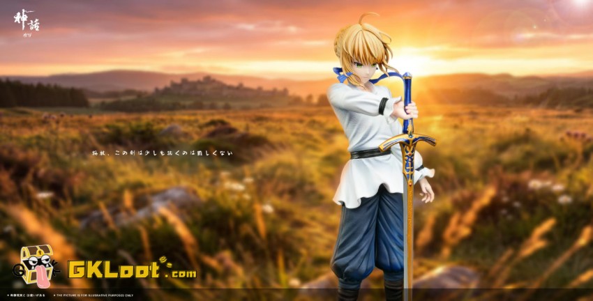 Myth Studio 1/6 Fate Altria Pendragon Saber Statue - View 2 Myth Studio 1/6 Fate Altria Pendragon Saber Statue - View 2