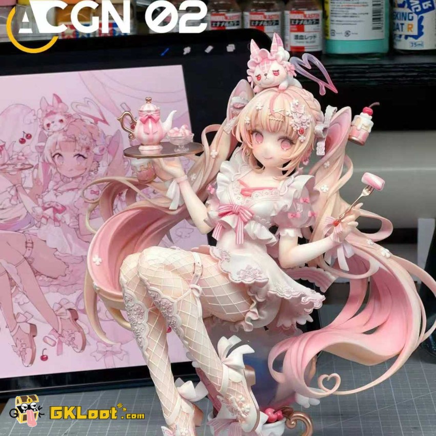 ACGN 02 Studio 1/7 Lisette's Marshmallow Party Statue - View 8 ACGN 02 Studio 1/7 Lisette's Marshmallow Party Statue - View 8