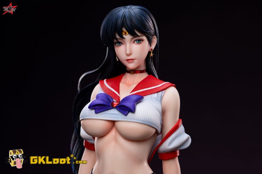 MSN Studio Sailor Moon Hino Rei Statue - View 6 MSN Studio Sailor Moon Hino Rei Statue - View 6