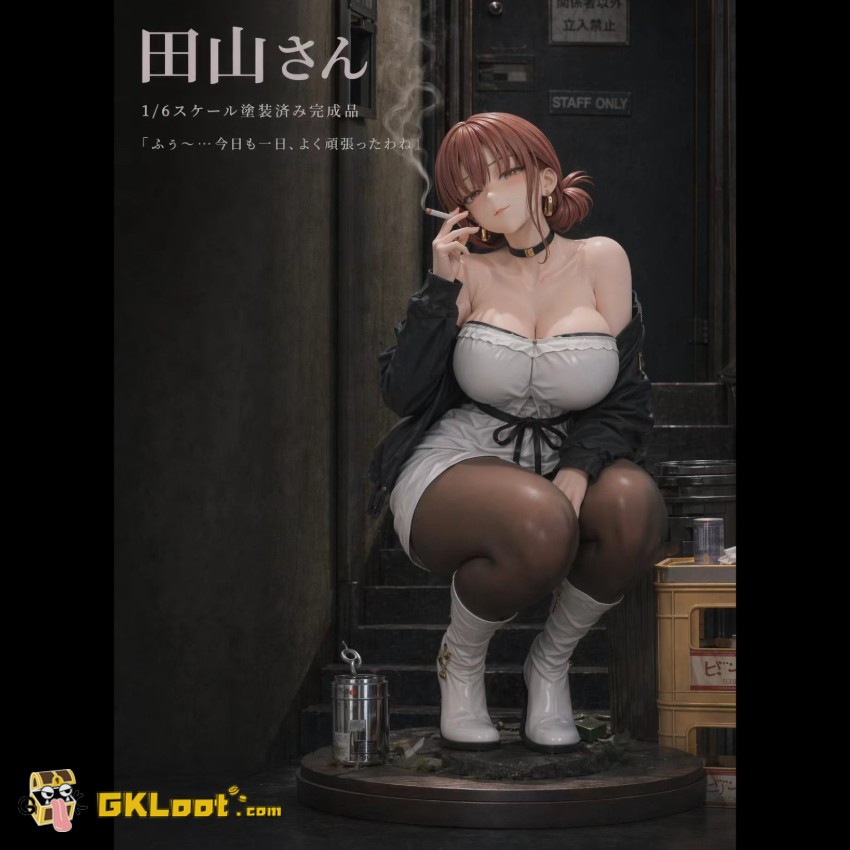 NV Studio 1/4 Smoking Behind the Supermarket with You Yamada Statue - View 1 NV Studio 1/4 Smoking Behind the Supermarket with You Yamada Statue - View 1