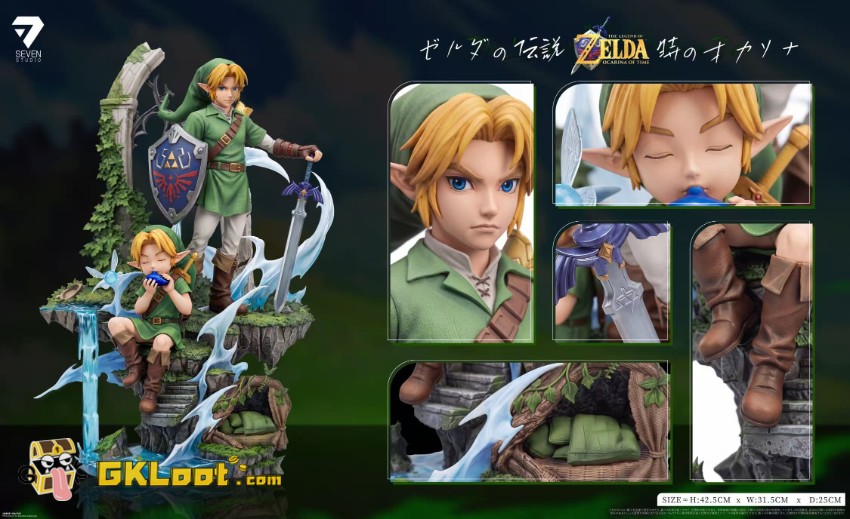 Seven Studio 1/6 The Legend of Zelda Link Statue - View 3 Seven Studio 1/6 The Legend of Zelda Link Statue - View 3