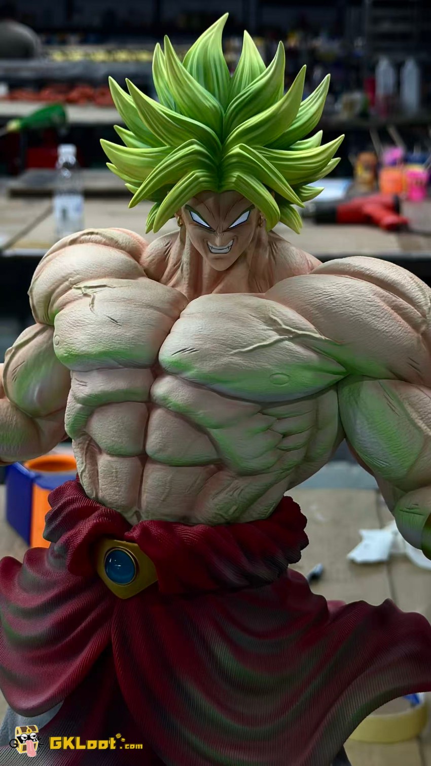 Black List Studio Dragon Ball Broly Statue w/ LED - View 6 Black List Studio Dragon Ball Broly Statue w/ LED - View 6