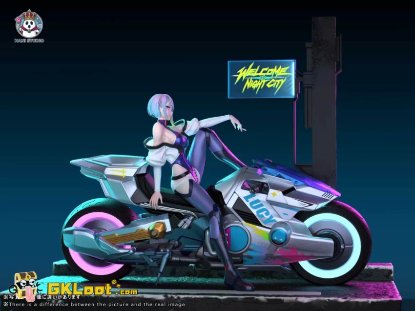 HANI Studio 1/6 Cyberpunk: Edgerunners Lucyna Kushinada Statue - View 5 HANI Studio 1/6 Cyberpunk: Edgerunners Lucyna Kushinada Statue - View 5