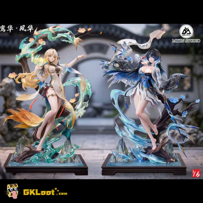 MiYin Studio 1/6 Wuthering Waves Yangyang & Suisui Statue - View 1 MiYin Studio 1/6 Wuthering Waves Yangyang & Suisui Statue - View 1