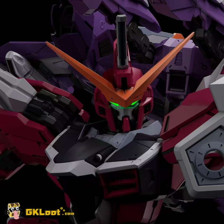 Evisuu Studio 1/55 Gundam ZGMF-X09A Justice Gundam Statue - View 2 Evisuu Studio 1/55 Gundam ZGMF-X09A Justice Gundam Statue - View 2