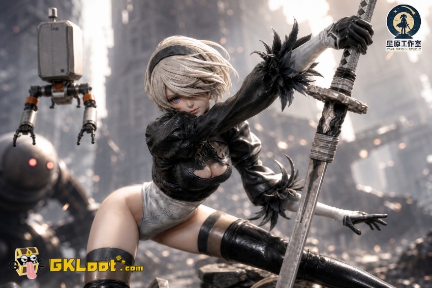 Star Origin Studio NieR:Automata YoRHa No. 2 Type B Statue - View 10 Star Origin Studio NieR:Automata YoRHa No. 2 Type B Statue - View 10
