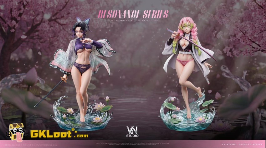 VN Studio 1/6 Demon Slayer Mitsuri Kanroji Statue - View 3 VN Studio 1/6 Demon Slayer Mitsuri Kanroji Statue - View 3