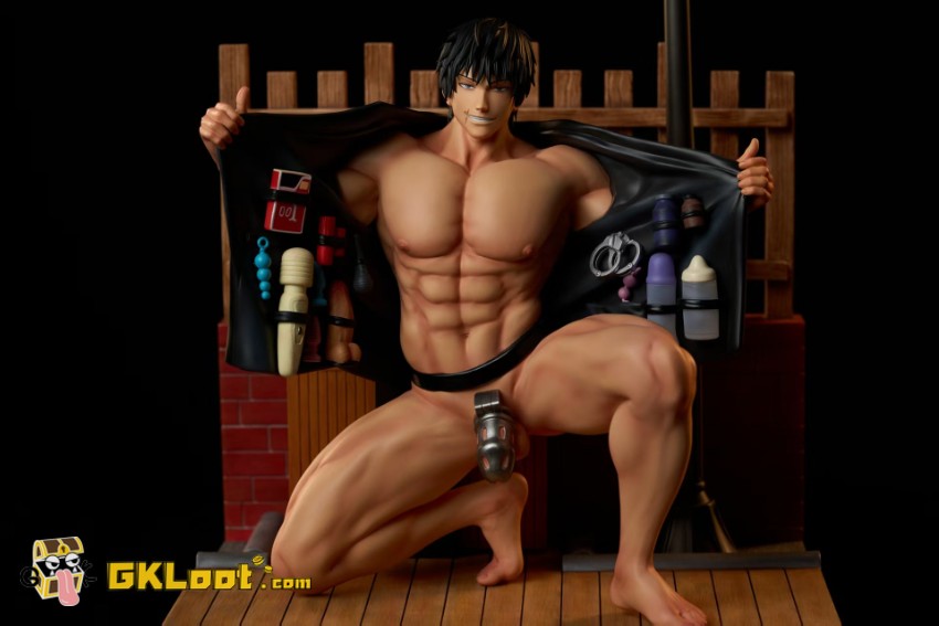 BDSM Studio 1/6 Jujutsu Kaisen Fushiguro Toji Statue w/ LED - View 4 BDSM Studio 1/6 Jujutsu Kaisen Fushiguro Toji Statue w/ LED - View 4
