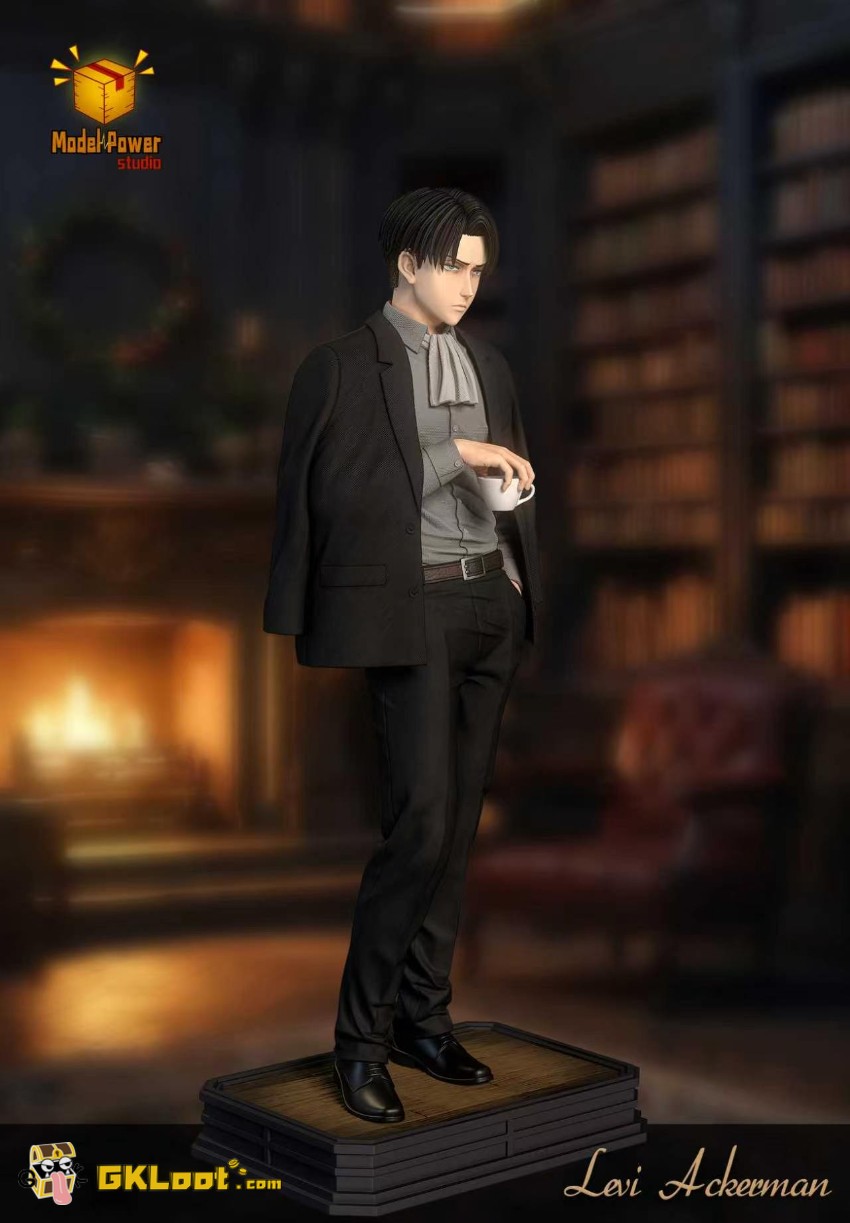 Model Power Studio Attack on Titan Levi Ackerman Statue - View 4 Model Power Studio Attack on Titan Levi Ackerman Statue - View 4