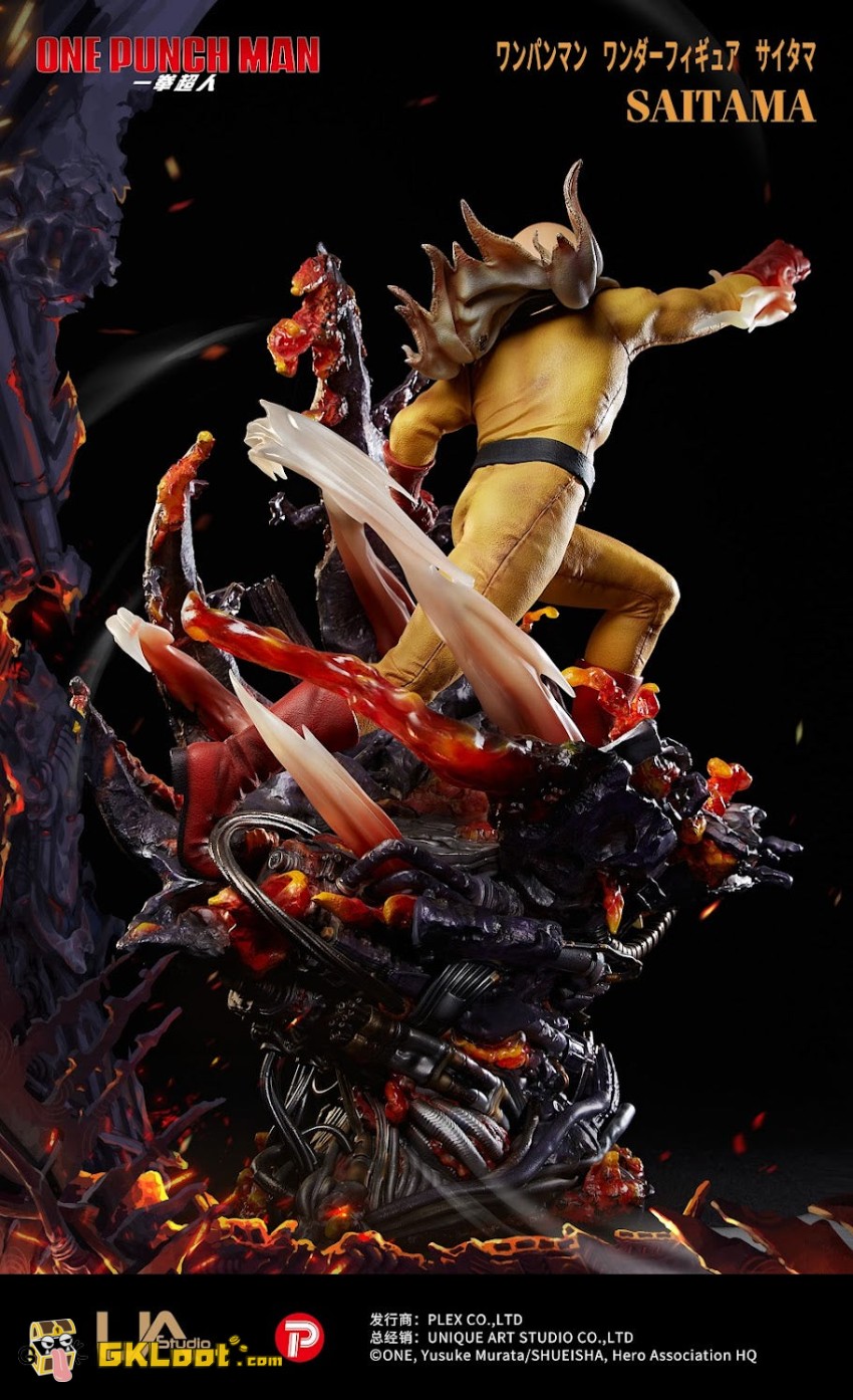 Unique Art Studio 1/6 One Punch Man Licensed Saitama Statue - View 4 Unique Art Studio 1/6 One Punch Man Licensed Saitama Statue - View 4
