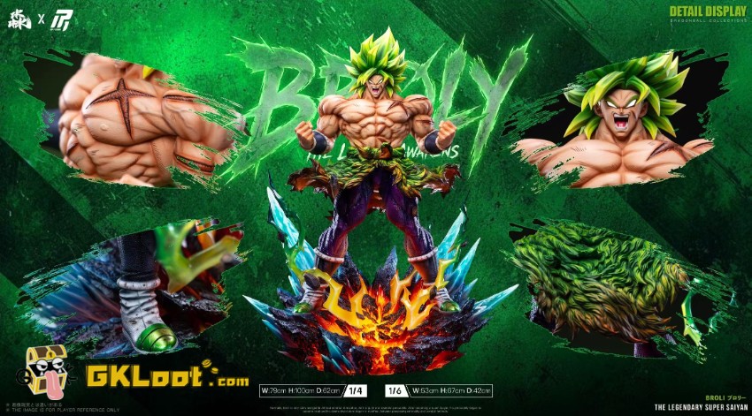 Miao & TOP1 Studio Dragon Ball Broly Statue - View 7 Miao & TOP1 Studio Dragon Ball Broly Statue - View 7