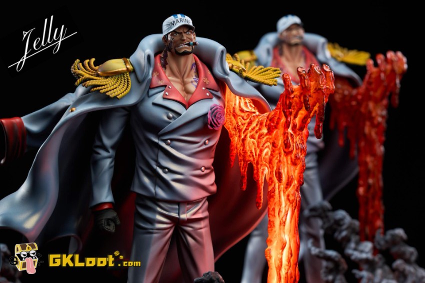 Jelly Studio One Piece Akainu Statue - View 1 Jelly Studio One Piece Akainu Statue - View 1
