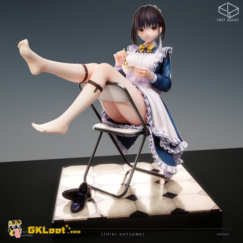 Cast Design Studio 1/6 Cafe Stella and the Reaper's Butterfly Shiki Natsume Statue - View 4 Cast Design Studio 1/6 Cafe Stella and the Reaper's Butterfly Shiki Natsume Statue - View 4