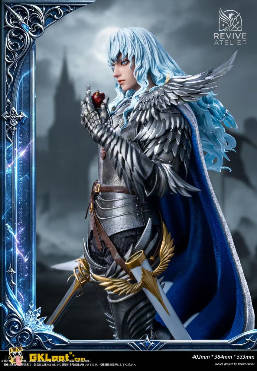 Revive Atelier Studio 1/4 Berserk Griffith Statue - View 5 Revive Atelier Studio 1/4 Berserk Griffith Statue - View 5