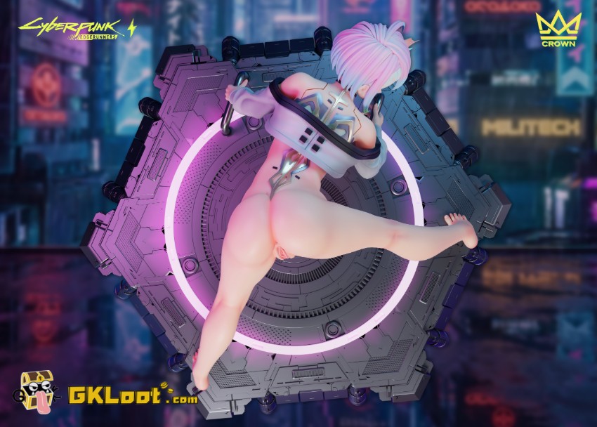 Crown Studio 1/6 Cyberpunk: Edgerunners Lucyna Kushinada Statue - View 4 Crown Studio 1/6 Cyberpunk: Edgerunners Lucyna Kushinada Statue - View 4