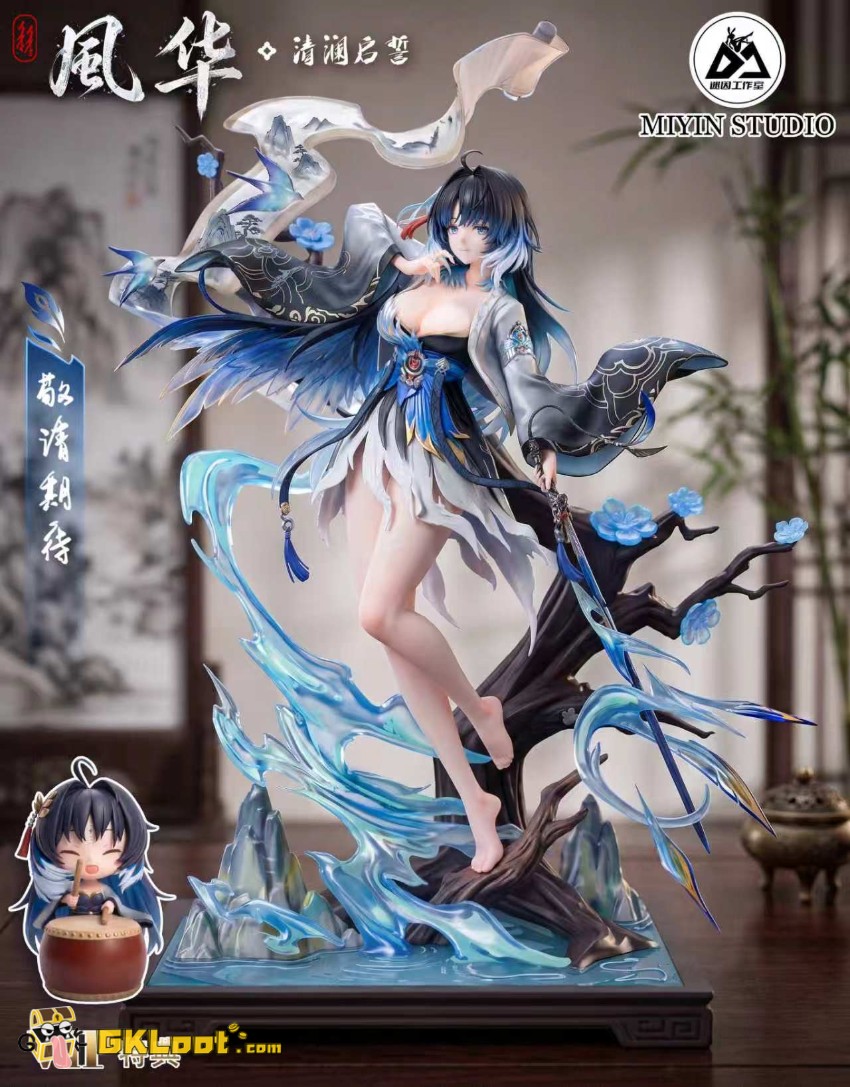 MiYin Studio 1/6 Wuthering Waves Yangyang & Suisui Statue - View 7 MiYin Studio 1/6 Wuthering Waves Yangyang & Suisui Statue - View 7
