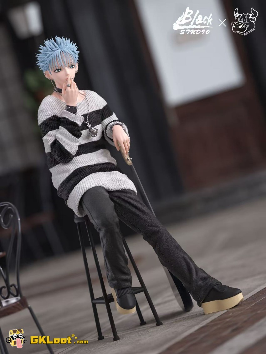 Black & Niuzi Studio 1/6 NANA Okazaki Shinichi Statue - View 4 Black & Niuzi Studio 1/6 NANA Okazaki Shinichi Statue - View 4