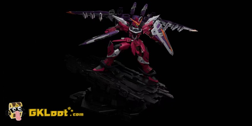 Evisuu Studio 1/55 Gundam ZGMF-X09A Justice Gundam Statue - View 8 Evisuu Studio 1/55 Gundam ZGMF-X09A Justice Gundam Statue - View 8