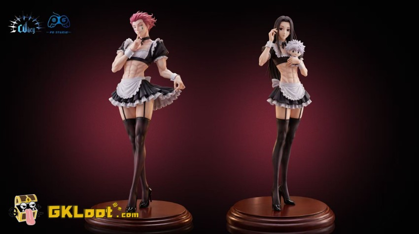 Cdkey & PG Studio 1/6 Hunter × Hunter Hisoka Morow & Illumi Zoldyck Statue - View 2 Cdkey & PG Studio 1/6 Hunter × Hunter Hisoka Morow & Illumi Zoldyck Statue - View 2