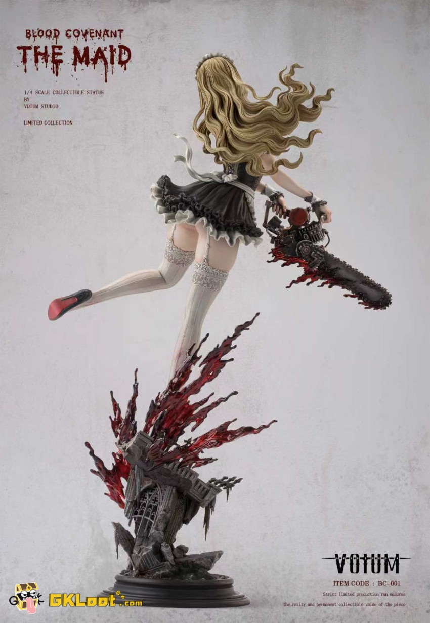 Votum Studio 1/4 Original Blood Pact: Maid Statue - View 7 Votum Studio 1/4 Original Blood Pact: Maid Statue - View 7