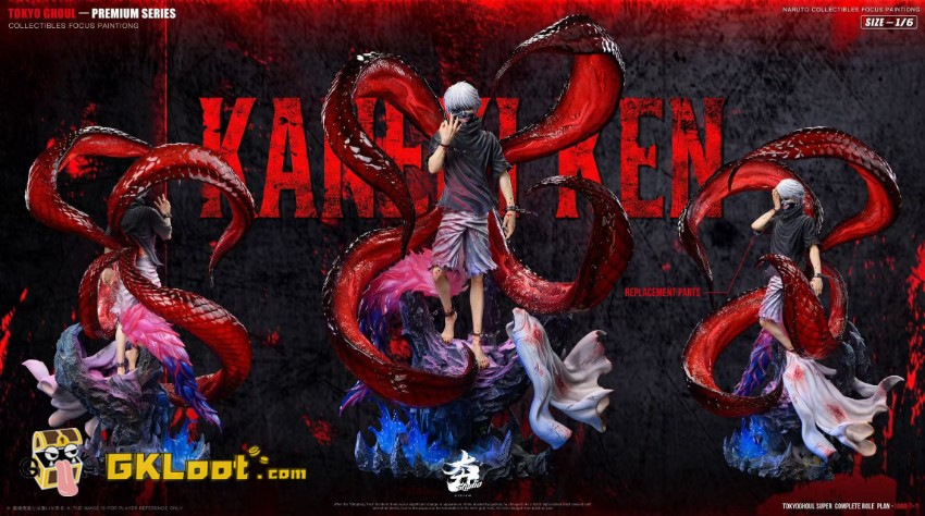 Hang Studio 1/6 Tokyo Ghoul Kaneki Ken Statue - View 3 Hang Studio 1/6 Tokyo Ghoul Kaneki Ken Statue - View 3